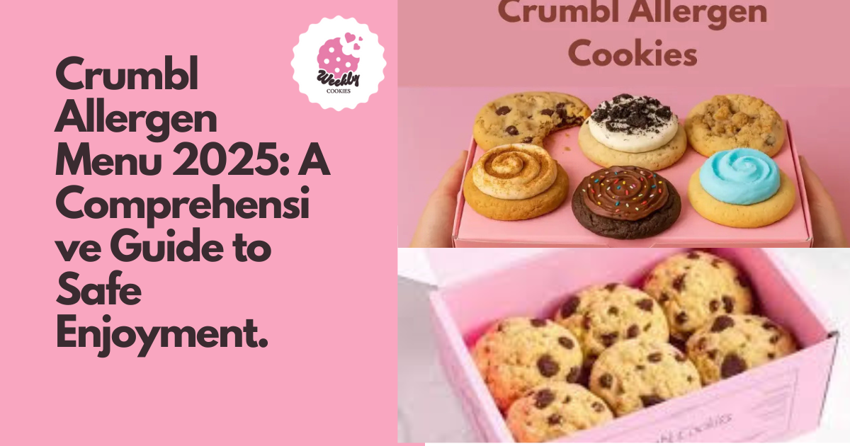 Crumbl Cookies Allergen Menu