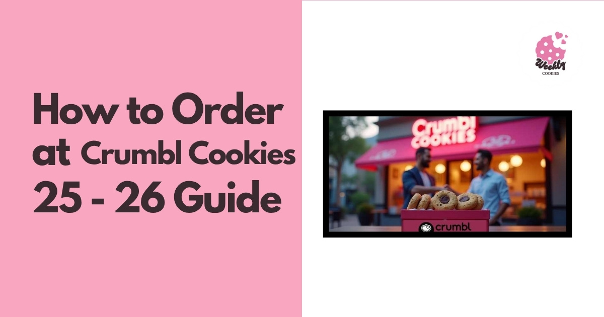 How to Order at Crumbl Cookies – 2025 - 2026 - Guide